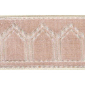 Vizier Velvet Tape Blush 75733 by Schumacher Trim