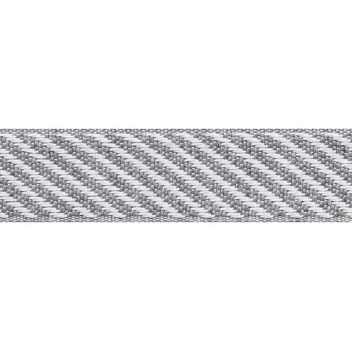 Bobo Tape Grey 73601 by Schumacher Trim Mingei - Fabric Carolina -