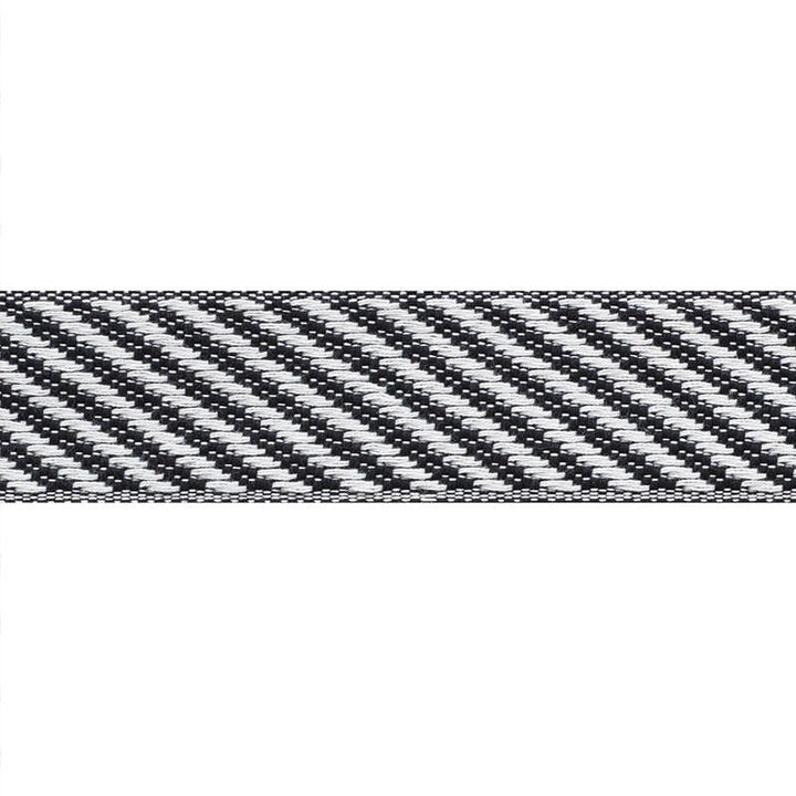 Bobo Tape Black 73602 by Schumacher Designer Trim Mingei - Swanky Fabrics -