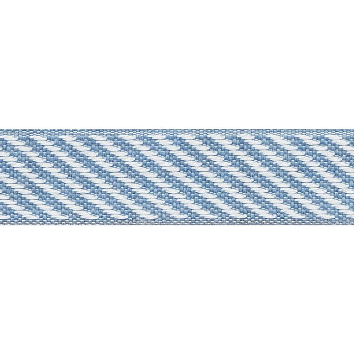 Bobo Tape Blue 73603 by Schumacher Trim Mingei - Fabric Carolina -