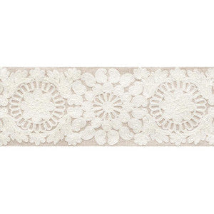 Joelle Tape Natural 73620 by Schumacher Trim