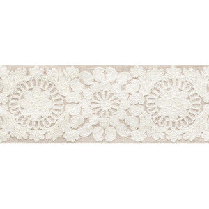 Joelle Tape Natural 73620 by Schumacher Trim