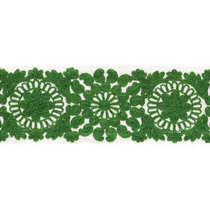 Joelle Tape Green 73623 by Schumacher Trim