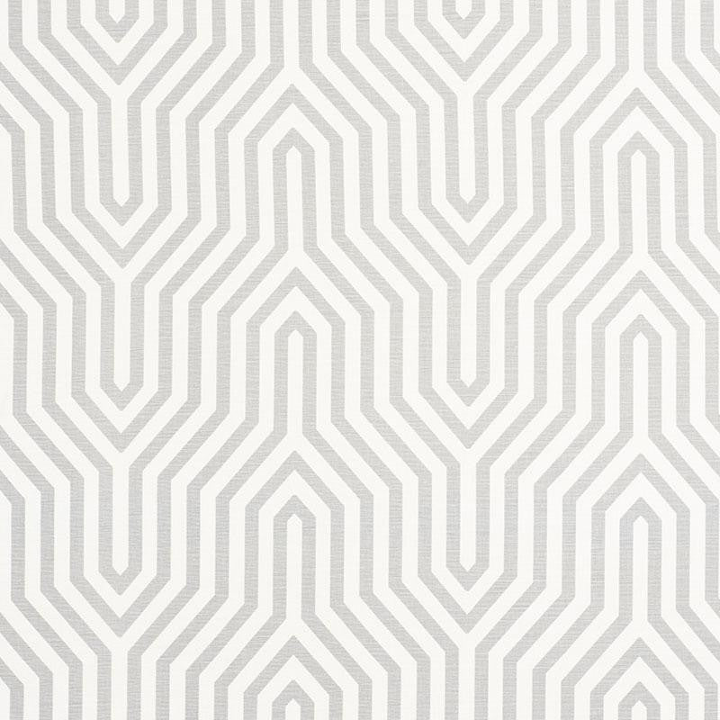 Vanderbilt Print Grisaille 177271 by Schumacher Designer Fabric Mary Mcdonald 13.5" - Swanky Fabrics -