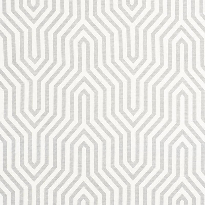 Vanderbilt Print Grisaille 177271 by Schumacher Designer Fabric Mary Mcdonald 13.5" - Swanky Fabrics -