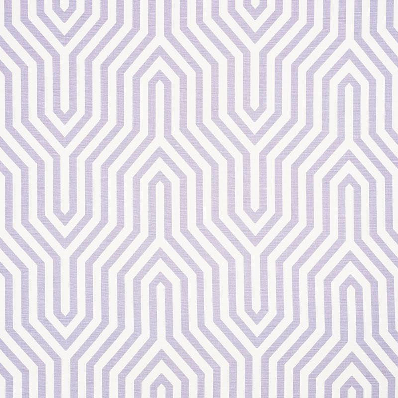 Vanderbilt Print Lavender 177272 by Schumacher Fabric Mary Mcdonald 13.5" - Fabric Carolina -