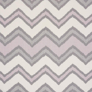 Chevron Ikat Lilac 72632 by Schumacher Fabric