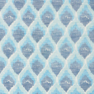 Odisha Ikat Blues 72641 by Schumacher Fabric