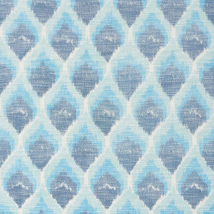 Odisha Ikat Blues 72641 by Schumacher Fabric