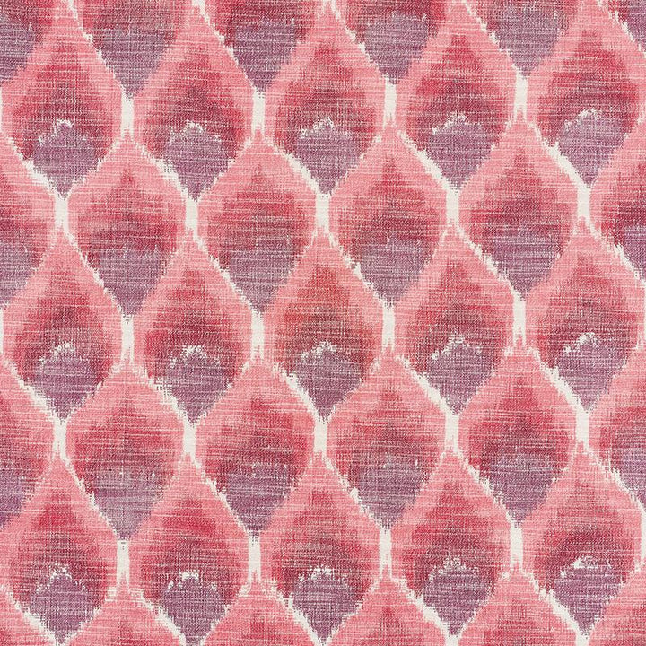 Odisha Ikat Reds 72642 by Schumacher Fabric Ikat Collection 4.5" - Fabric Carolina -