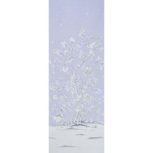 Chinois Palais Panel Lavender 5007126 by Schumacher Wallpaper
