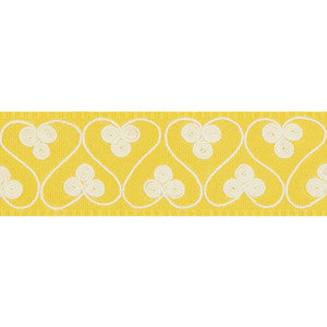 Coquette Tape Yellow 72740 by Schumacher Trim