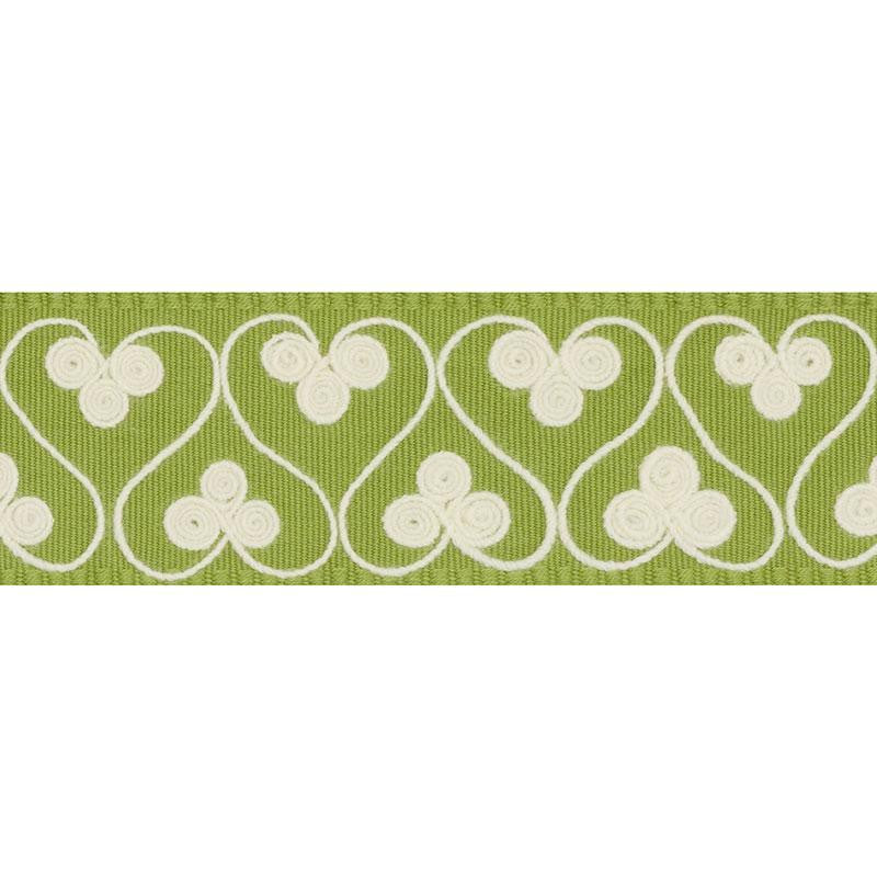 Coquette Tape Leaf 72741 by Schumacher Trim Once Upon A Time 1.5" - Fabric Carolina -