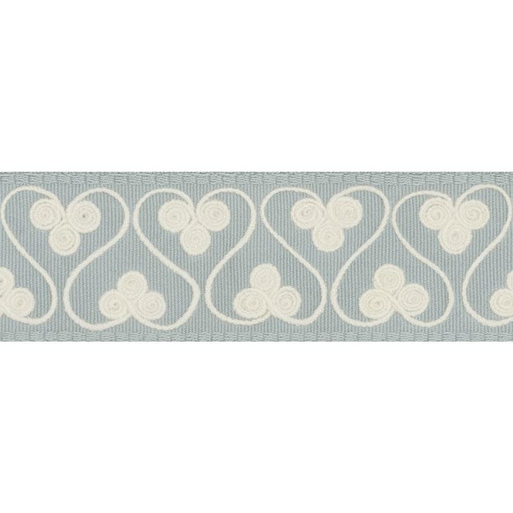 Coquette Tape Sky 72742 by Schumacher Trim Once Upon A Time 1.5" - Fabric Carolina -