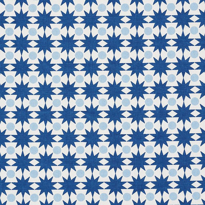 Cosmos Blue 177060 by Schumacher Fabric Studio Bon 1.0" - Fabric Carolina -