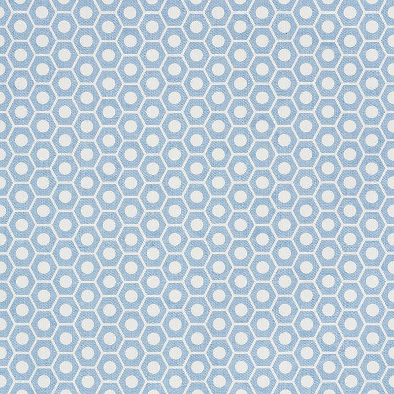 Queen B Chambray 177071 by Schumacher Fabric Studio Bon 1.25" - Fabric Carolina -