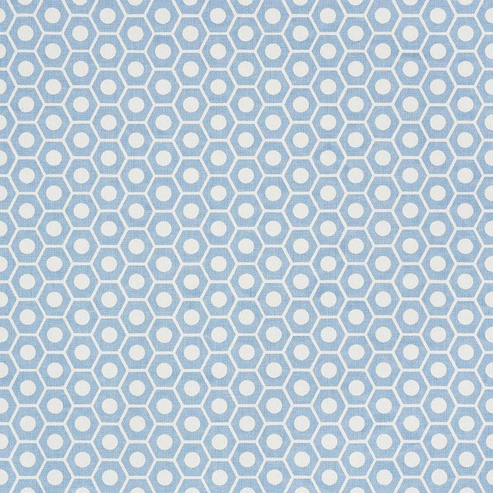 Queen B Chambray 177071 by Schumacher Fabric Studio Bon 1.25" - Fabric Carolina -