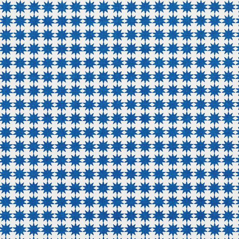Stella Blue 177083 by Schumacher Fabric Studio Bon - Fabric Carolina -