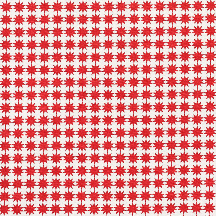 Stella Red 177086 by Schumacher Fabric Studio Bon - Fabric Carolina -