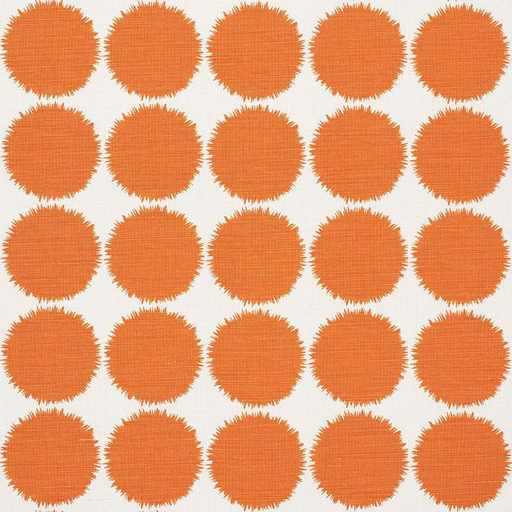 Fuzz Orange 177092 by Schumacher Fabric Studio Bon 3.75" - Fabric Carolina -