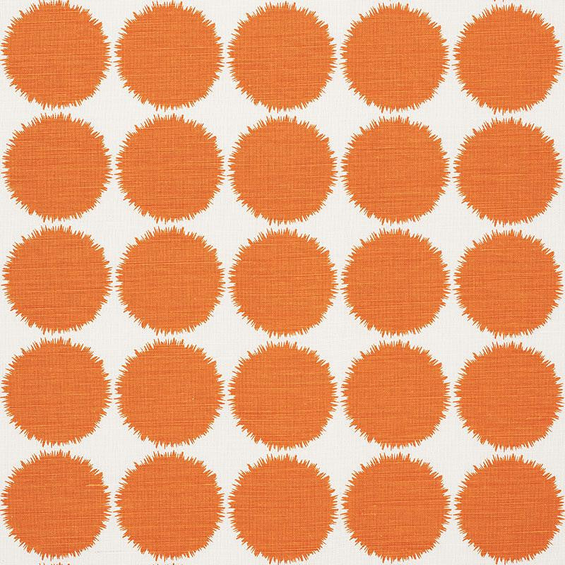 Fuzz Orange 177092 by Schumacher Designer Fabric Studio Bon 3.75" - Swanky Fabrics -