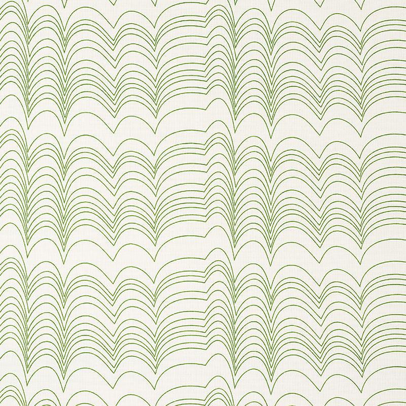 Richter Indoor/Outdoor Green 177111 by Schumacher Fabric Studio Bon 10.75" - Fabric Carolina -