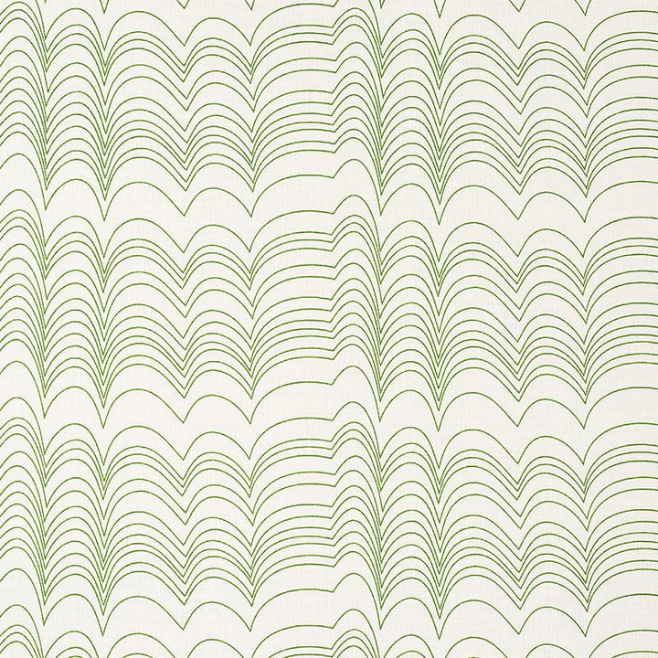 Richter Indoor/Outdoor Green 177111 by Schumacher Fabric Studio Bon 10.75" - Fabric Carolina -