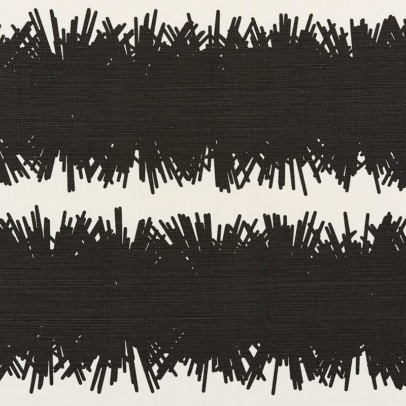 Bang Black 177123 by Schumacher Fabric Studio Bon 27.0" - Fabric Carolina -