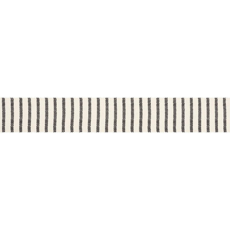 Salton Tape Black 72585 by Schumacher Designer Trim Open Sky - Swanky Fabrics -