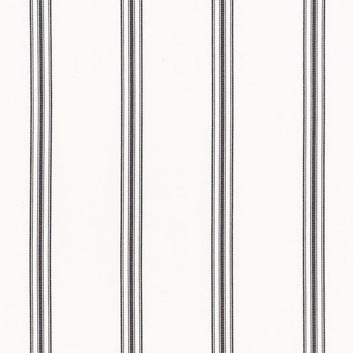 Gainsbourg Blackwork 72031 by Schumacher Fabric Stripes Revisits 3.5" - Fabric Carolina -