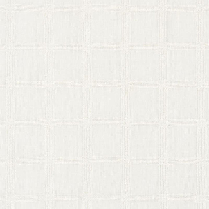 Pauline Check Casement Whitework 72073 by Schumacher Fabric Country Chic 2.0" - Fabric Carolina -