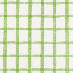 Pauline Check Casement Leaf 72071 by Schumacher Fabric