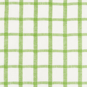Pauline Check Casement Leaf 72071 by Schumacher Fabric
