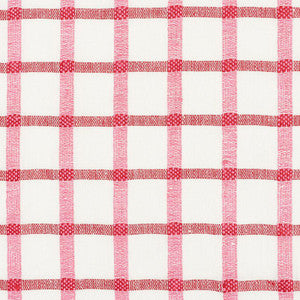 Pauline Check Casement Rose 72072 by Schumacher Fabric