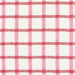 Pauline Check Casement Rose 72072 by Schumacher Fabric