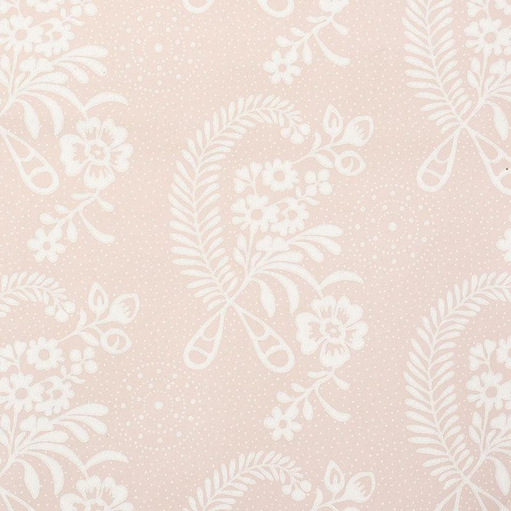 Millicent Rose 5008812 by Schumacher Wallpaper Wallflowers 13.5" - Fabric Carolina -