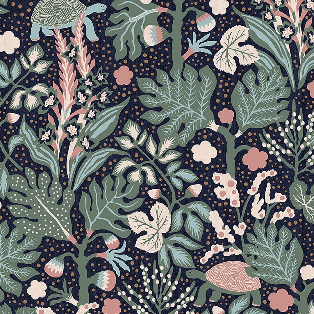 Turgräs - Midnight by Schumacher Wallcovering