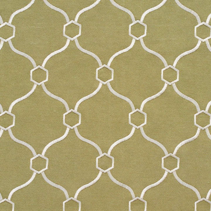 20910-01 by Charlotte Fabric Embroidered Linens 44% Rayon, 30% Polyester, 26% Linen Asia Exceeds 120,000 Wyzenbeek Rubs (Heavy Duty) Horizontal: 3.5" x Vertical: 5" 54 Inches - Fabric Carolina -
