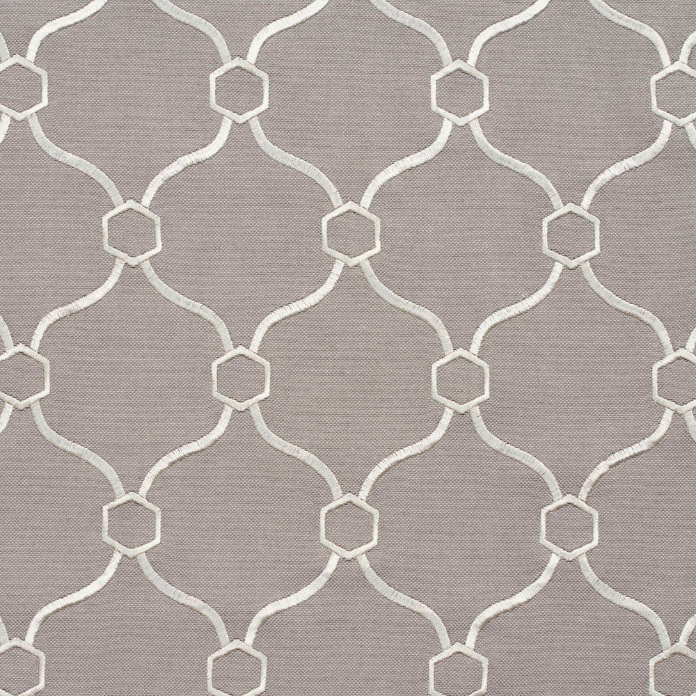 20910-09 by Charlotte Designer Fabric Embroidered Linens 44% Rayon, 30% Polyester, 26% Linen Asia Exceeds 120,000 Wyzenbeek Rubs (Heavy Duty) Horizontal: 3.5" x Vertical: 5" 54 Inches - Swanky Fabrics -