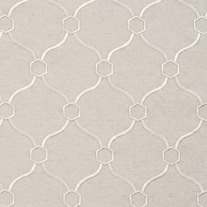 20910-11 by Charlotte Designer Fabric Embroidered Linens 44% Rayon, 30% Polyester, 26% Linen Asia Exceeds 120,000 Wyzenbeek Rubs (Heavy Duty) </p><p>Repeat: Horizontal: 3.5" x Vertical: 5" 54 Inches - Swanky Fabrics -