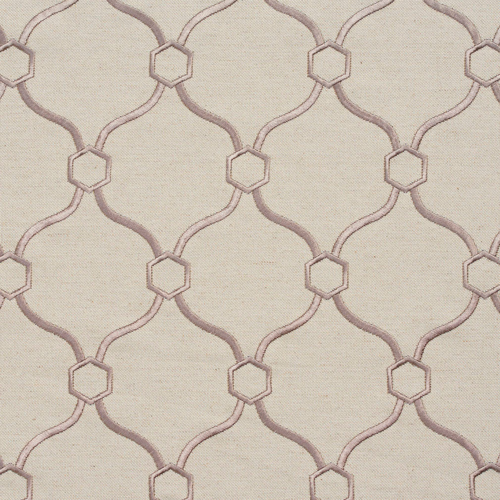 20910-20 by Charlotte Designer Fabric Embroidered Linens 44% Rayon, 30% Polyester, 26% Linen Asia Exceeds 120,000 Wyzenbeek Rubs (Heavy Duty) Horizontal: 3.5" x Vertical: 5" 54 Inches - Swanky Fabrics -