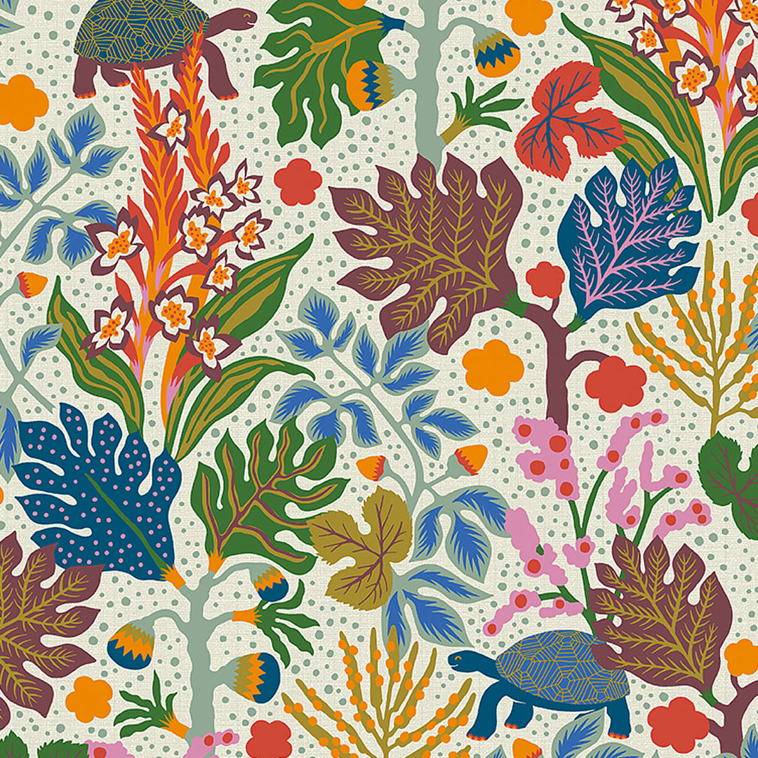 Turgräs - Multi by Schumacher Wallcovering