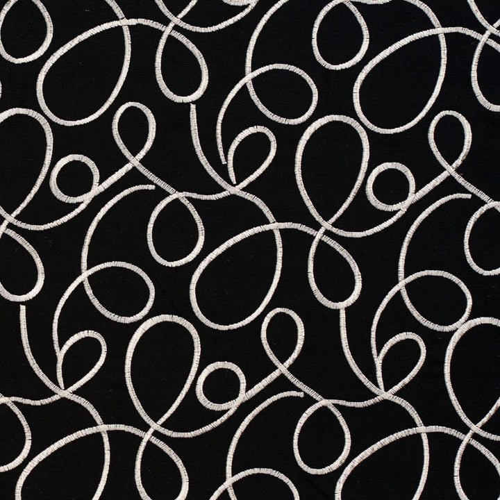 20920-01 by Charlotte Fabric Embroidered Linens 44% Rayon, 30% Polyester, 26% Linen Asia Exceeds 120,000 Wyzenbeek Rubs (Heavy Duty) Horizontal: 8.5" x Vertical: 11.25" 54 Inches - Fabric Carolina -