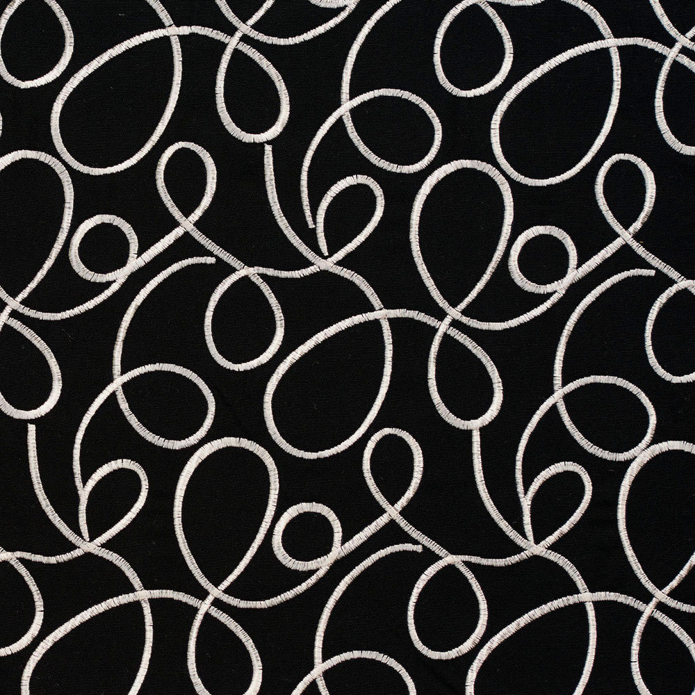 20920-01 by Charlotte Designer Fabric Embroidered Linens 44% Rayon, 30% Polyester, 26% Linen Asia Exceeds 120,000 Wyzenbeek Rubs (Heavy Duty) </p><p>Repeat: Horizontal: 8.5" x Vertical: 11.25" 54 Inches - Swanky Fabrics -