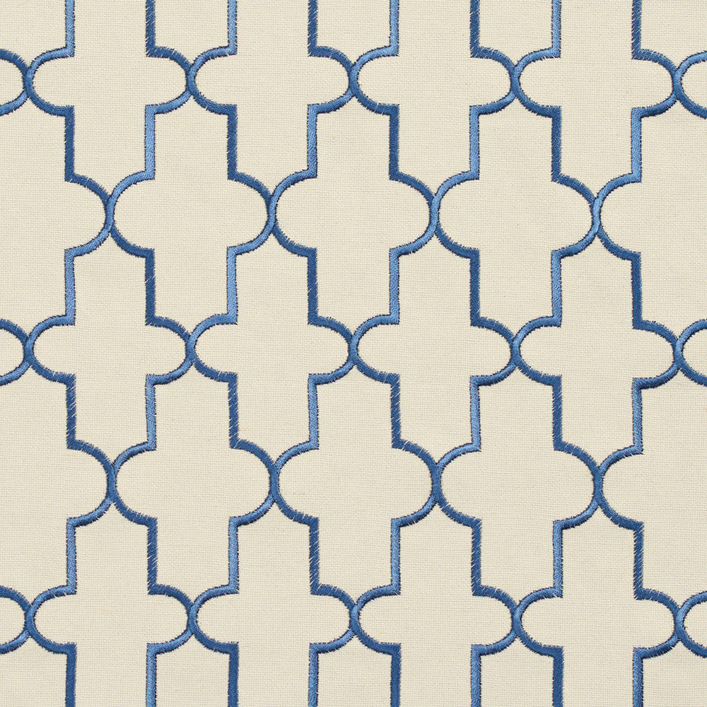 20930-01 by Charlotte Fabric Embroidered Linens 44% Rayon, 30% Polyester, 26% Linen Asia Exceeds 120,000 Wyzenbeek Rubs (Heavy Duty) Horizontal: 2.25" x Vertical: 3.25" 54 Inches - Fabric Carolina -