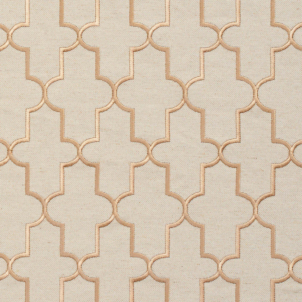 20930-04 by Charlotte Fabric Embroidered Linens 44% Rayon, 30% Polyester, 26% Linen Asia Exceeds 120,000 Wyzenbeek Rubs (Heavy Duty) Horizontal: 2.25" x Vertical: 3.25" 54 Inches - Fabric Carolina -