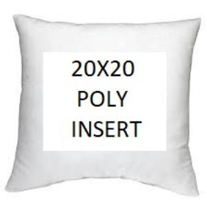 20X20 Poly Insert by Norbar Fabric PILLOW INSERT 100% POLY SHELL & FILL US - Fabric Carolina -