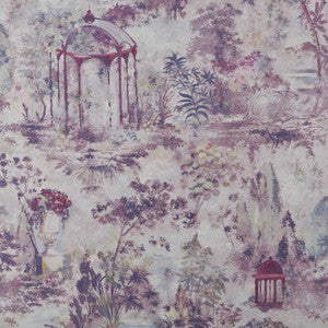 Pavilion (Wp) # 01 Rose by 1838 Wallcoverings Wallpaper