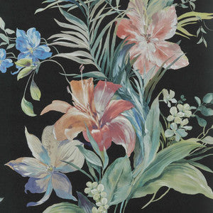 Lilliana (Wp) # 03 Jet by 1838 Wallcoverings Wallpaper