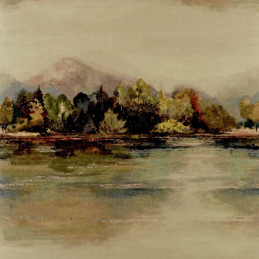 Lakeside (Wp) # 01 Autumn by 1838 Wallcoverings Wallpaper Pavilion STRAIGHT PASTE THE WALL UNITED KINGDOM 36" 20.5"X11YD - Fabric Carolina -
